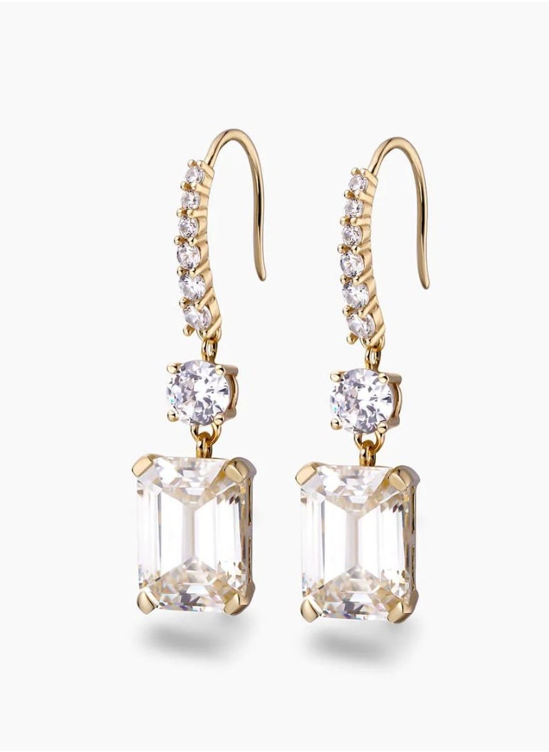 LAVEEN JEWELLERY Women’s Earrings | 18k Gold Plated Earrings with Cubic Zirconia Stones | Hypoallergenic Jewelry for Women, Tarnish-Free Earrings, Hand-Finished  925 Sterling Silver Earrings  - Image 1