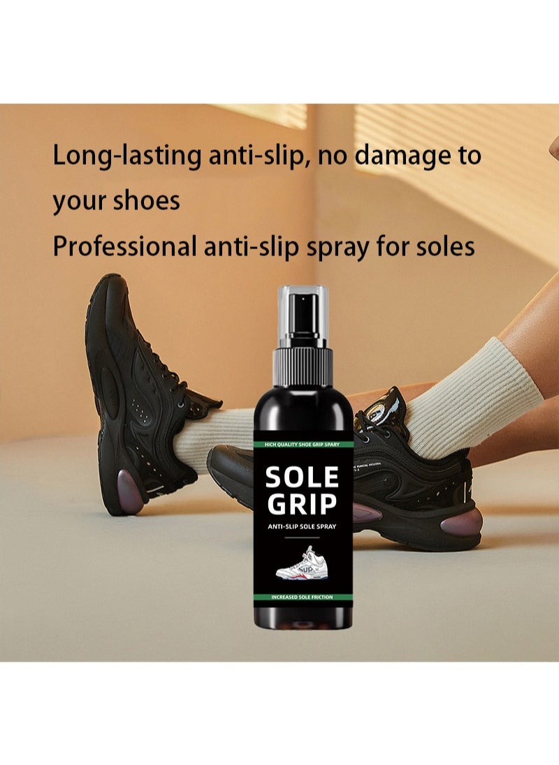 Apustim 118ml Shoe Grip Spray，Anti-Slip Sole Spray，Basketball Grip Spray For Shoes，Basketball Shoe Anti-Skid Traction Spray，Elongate Shoe Life ，Anti Slip Grip Enhancer  - Image 2