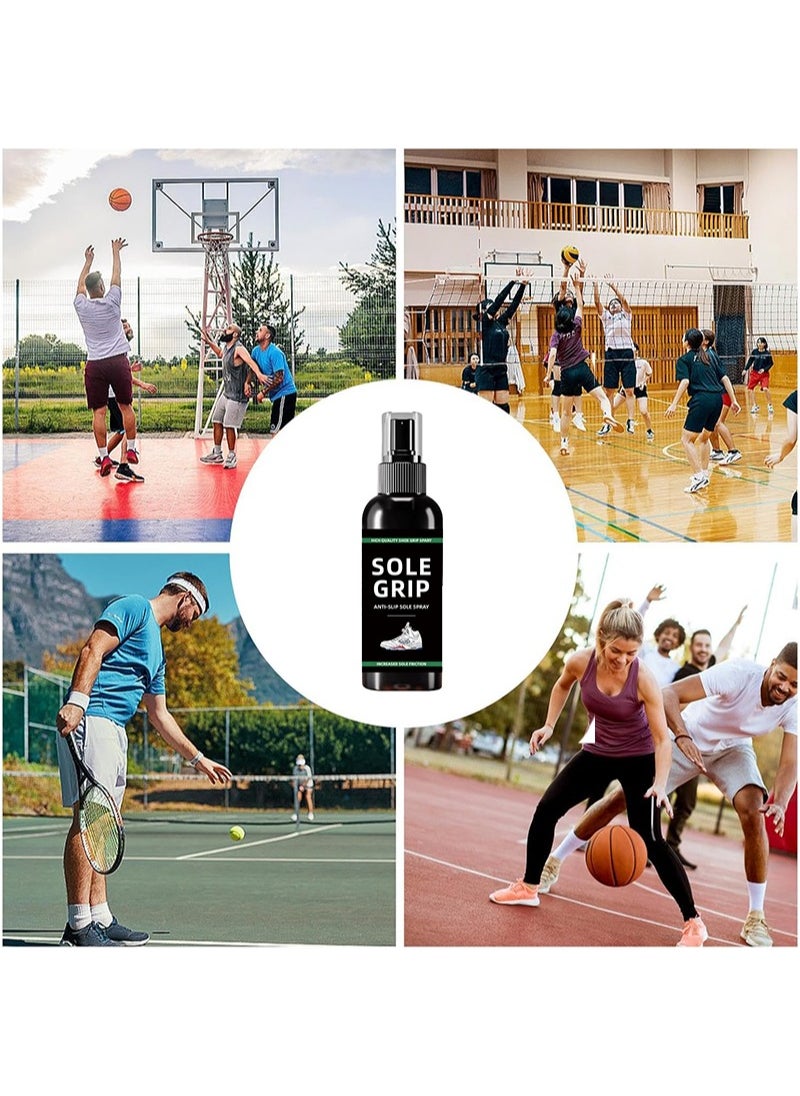 Apustim 118ml Shoe Grip Spray，Anti-Slip Sole Spray，Basketball Grip Spray For Shoes，Basketball Shoe Anti-Skid Traction Spray，Elongate Shoe Life ，Anti Slip Grip Enhancer  - Image 5