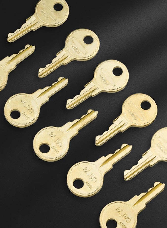 Mellbree Dispenser Keys for Bobrick, 10-Pack 33043 CAT74 Toilet Paper Towel Dispenser Key Compatible with Janitor Bobrick Cat 74 Dispenser - Image 4