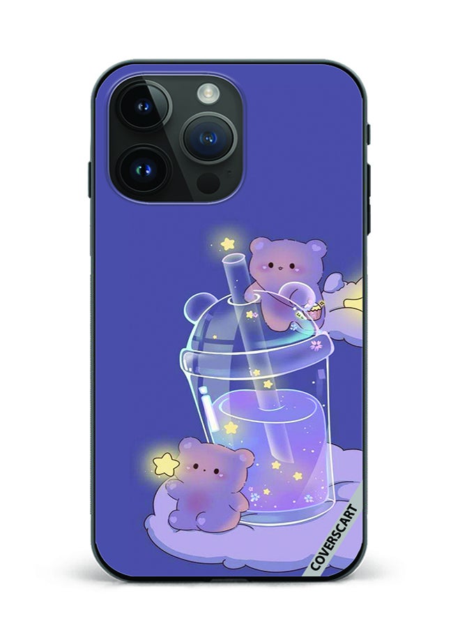 Protective Case Cover For Apple iPhone 12 Pro Max Teddy Design Multicolour