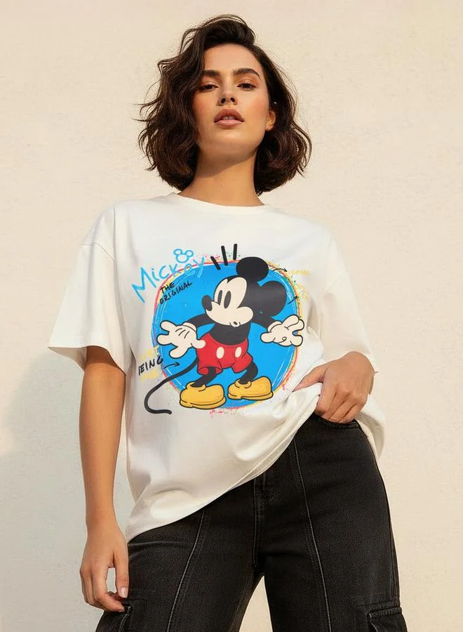اس بي كاركترز Mickey Mouse Cotton T-shirt
