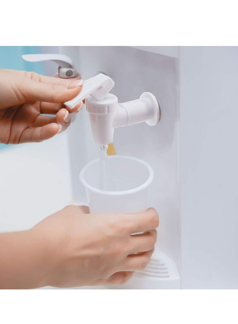 4 Sets BPA-Free Replacement Cooler Faucet Water Bottle Jug Dispenser Tap Set Reusable Spigot Spout Water Beverage Lever Pour Dispenser Valve Water Crock Tap - Image 4