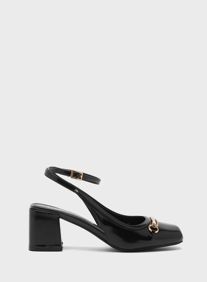 ايلا Sling Back Pump With Buckle