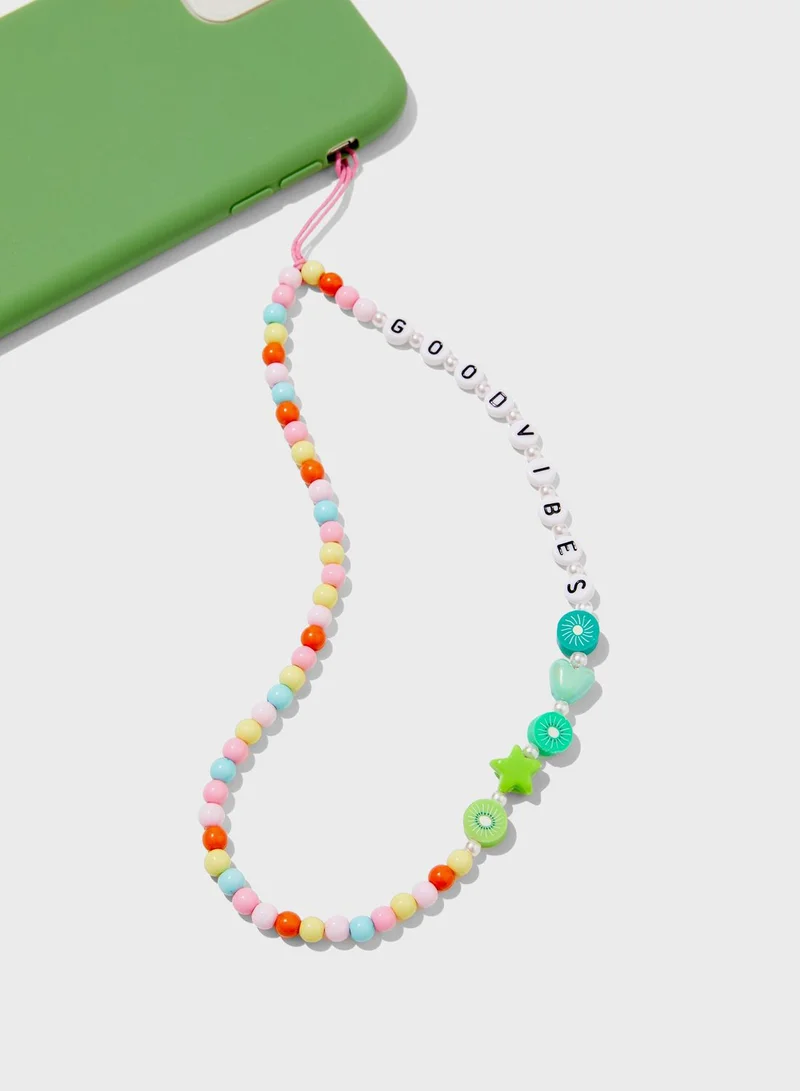 Typo Carried Away Phone Charm Strap