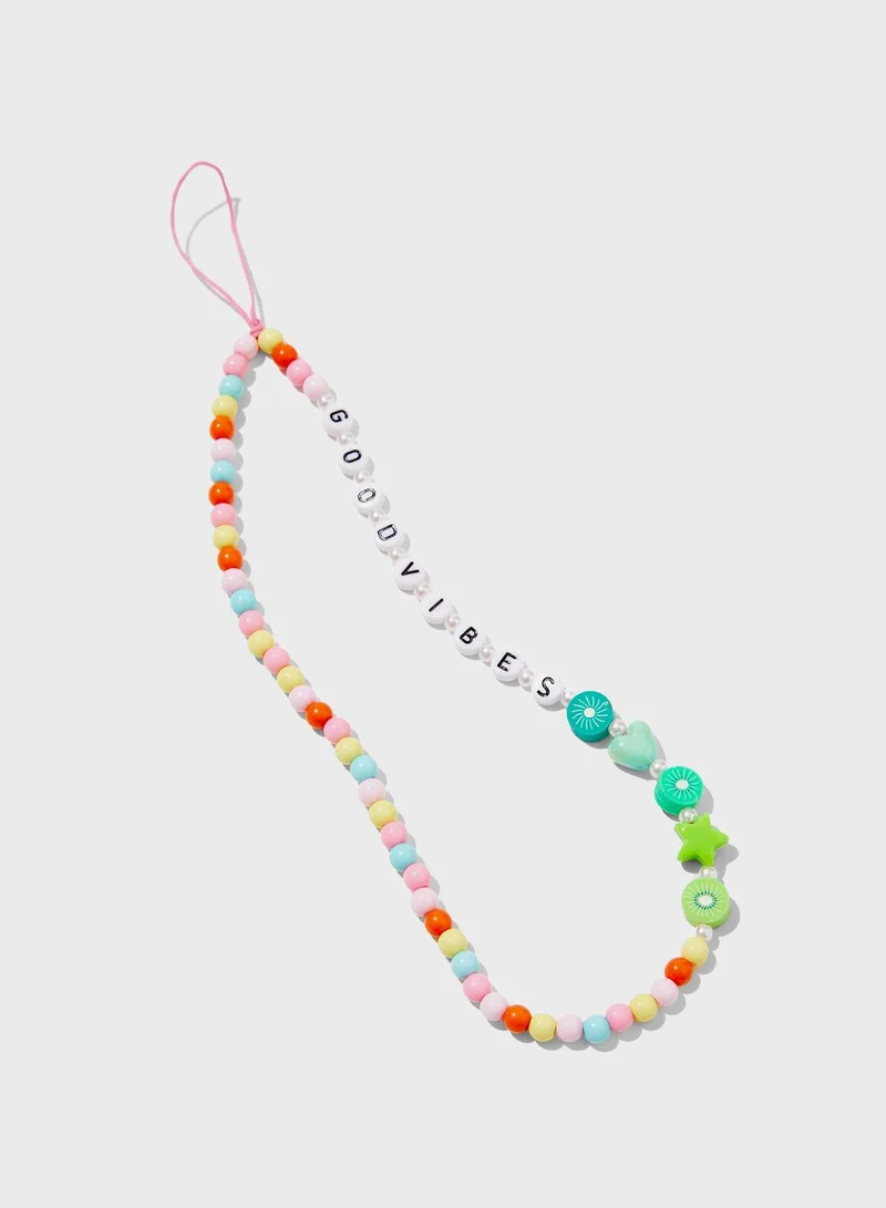 Typo Carried Away Phone Charm Strap