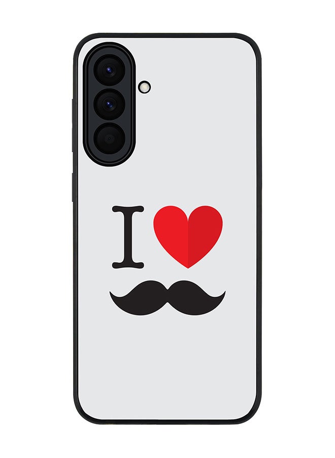 For Samsung Galaxy A37 Case,Slim fit Camera Protection, Shockproof Thin Phone cover  - I Love Moustashe