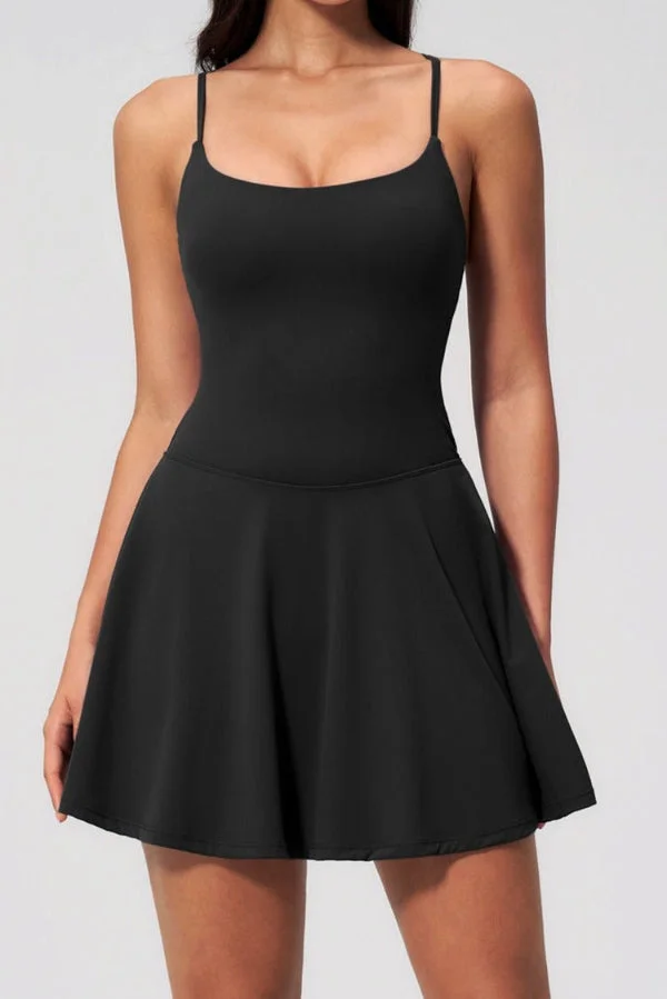 اس في ال Isabella Padel & Tennis Dress with Built-in Shorts and Bra with Removable Pads