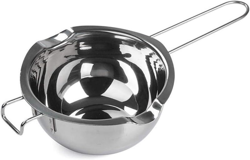 SONGZIMING Stainless Steel Double Boiler Pot for Melting Chocolate, Candy and Candle Making (18/8 Steel, 2 Cup Capacity, 480ML) - Image 1