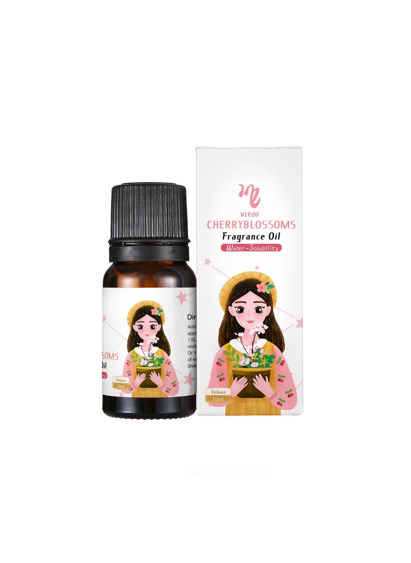 Generic 1-Piece 10ML Essential Oil For Air Humidifier,Flavors Aroma Diffuser Natural Plant Oil,Plant Fragrance Use For Air Fresh or Relieve Stress,Fragrance Cherry Blossoms  - Image 1