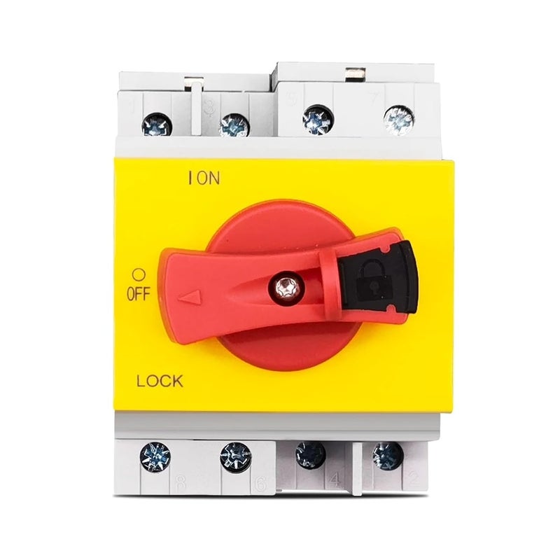 1200V 32A Solar DC Isolator Switch Rotary Handle Disconnector for Distribution Box - Image 3