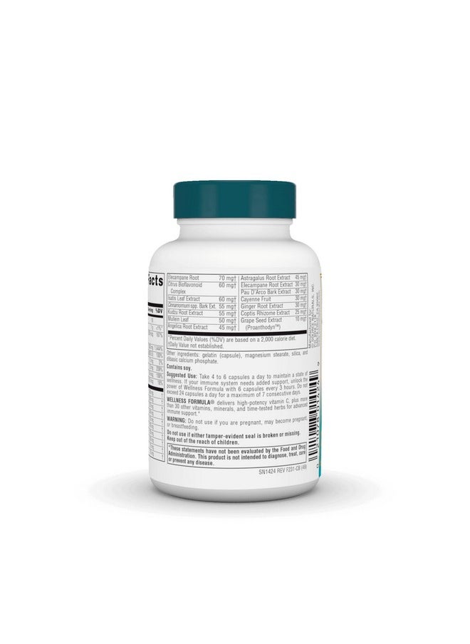 Source Naturals - Source Naturals Wellness Formula Bio-Aligned Vitamins & Herbal Defense for Immune System Support - Dietary Supplement & Immunity Booster - 60 Capsules - Image 1