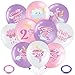 Blosssound 45 Pcs Two Nado Birthday Party Decorations for Girls Two Nado Balloons Tornado Theme Balloon with Pink and Purple Ribbons Tornado 2nd Birthday Party Decor for Girl Kid Baby Shower Supplies - Image 2