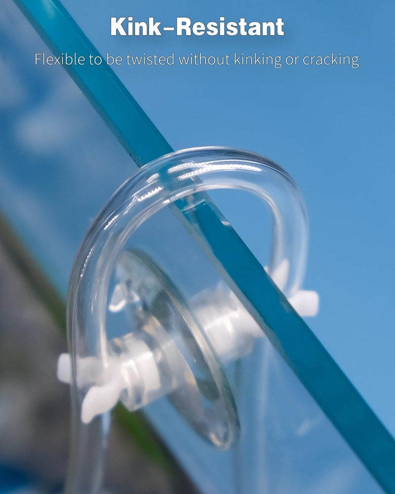 Pawfly Aquarium Airline Tubing 6.5 Feet Standard 3/16" Aquarium Tubing for Fish Tank Air Pump, Flexible Kink-Resistant Pure PVC Hose for Aquarium Garden Terrarium Pond - Image 5