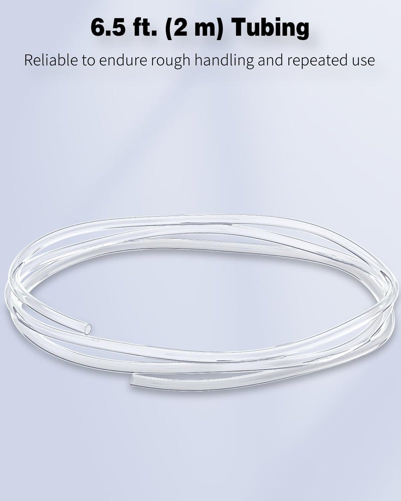 Pawfly Aquarium Airline Tubing 6.5 Feet Standard 3/16" Aquarium Tubing for Fish Tank Air Pump, Flexible Kink-Resistant Pure PVC Hose for Aquarium Garden Terrarium Pond - Image 3