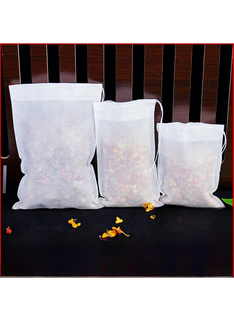 Full-Size Non-Woven Drawstring Tea Bags Tea bag (100 only) 
