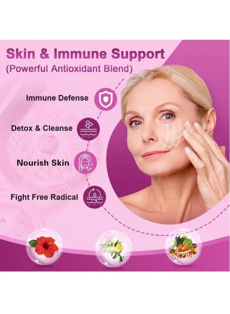 Sthxyfaith Women's Probiotic, Probiotics Prebiotics & Cranberry, 100 Billion CFU + 31 Strains, with Prebiotics Cranberry, Digestive Health and Immune System Health, No Soy Gluten Dairy, 60 Veggie Capsules - Image 3