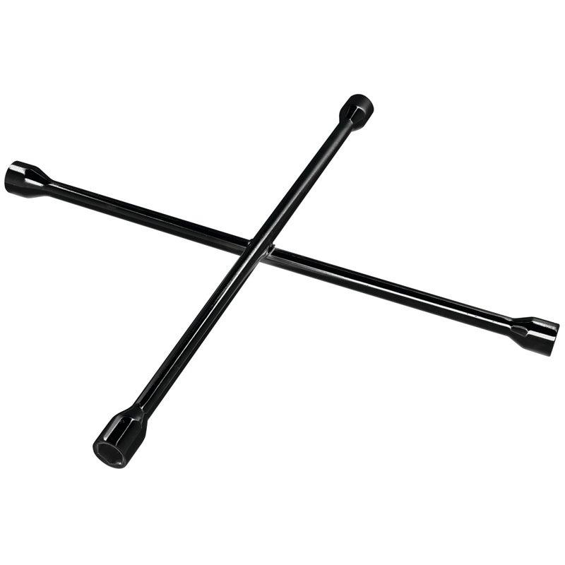 PERFORMANCE TOOL W1 20" SAE/Metric 4-Way Cross Lug Wrench (Color May Vary)