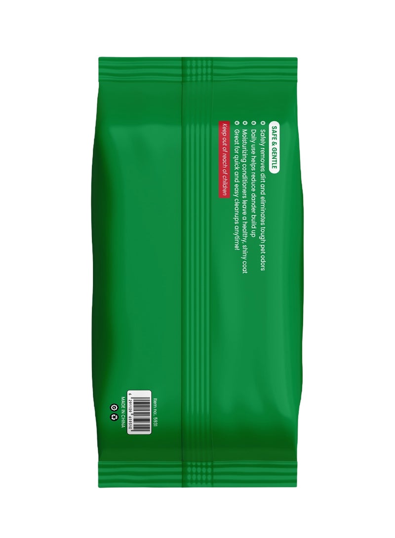 Delight 20 Pieces Pet Gloves Wipes - Image 2