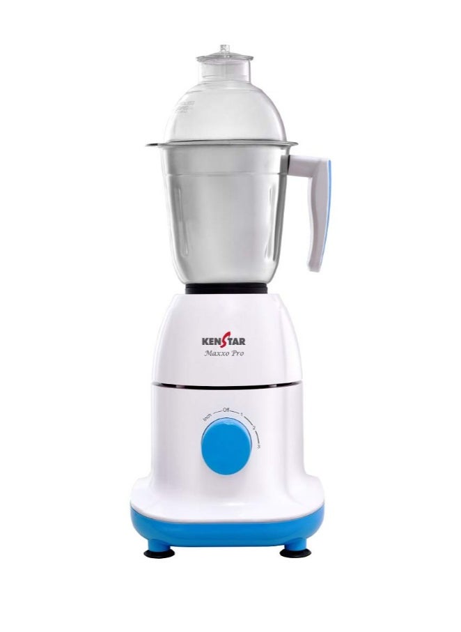 KENSTAR - Kenstar Mixer Grinder, 750W, 1 Jar (Blue White) - Image 1