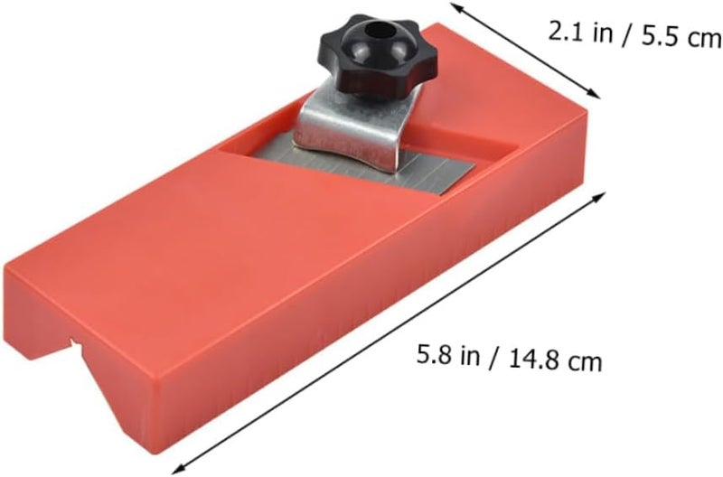 Compact Woodworking Trimming Plane For Chamfering And Edge Shaping With Precision Blades - Image 5
