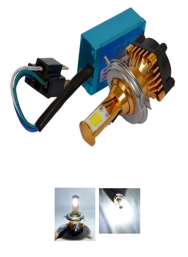 Spedy Bike Headlight led Super Bright led Bulb High Power H4 LED 40W CREE - Image 2