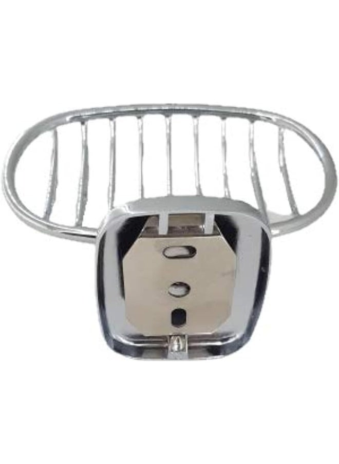 Royal Apex Dot-X Wall Mounted Soap Basket Chrome Finish Soap Holder For Bathroom  - Image 5