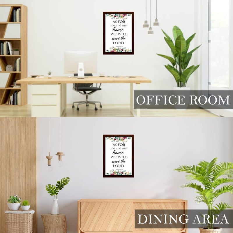 Printality Bible verse Wall Photo Frame Size 235 x 315 CM Hanging wall Photo frame Small Photo Frame verse photo frame Christians gifts thank giving scriptures verse photo frame FRMMIND007 - Image 5