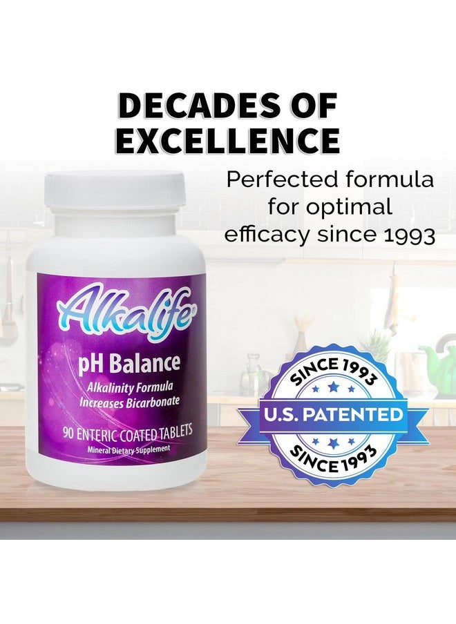 Alkalife - Ph Balance Tablets | The First Patented Tablets That Neutralize Acid & Balance Ph For Immune Support, Peak Performance, Detox, Overall Wellness - 90 Tablets - Image 1