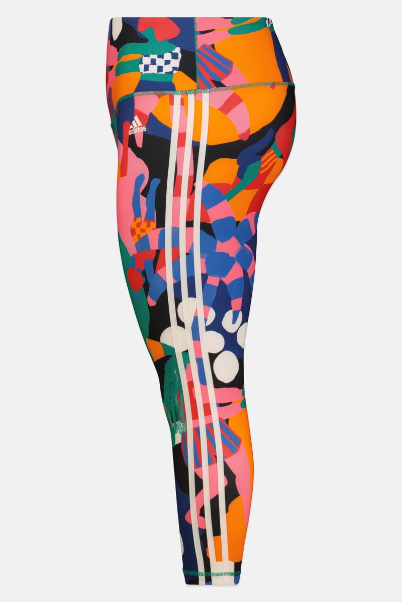 Adidas Women Plus Size Training Leggings, Multicolor - Image 4