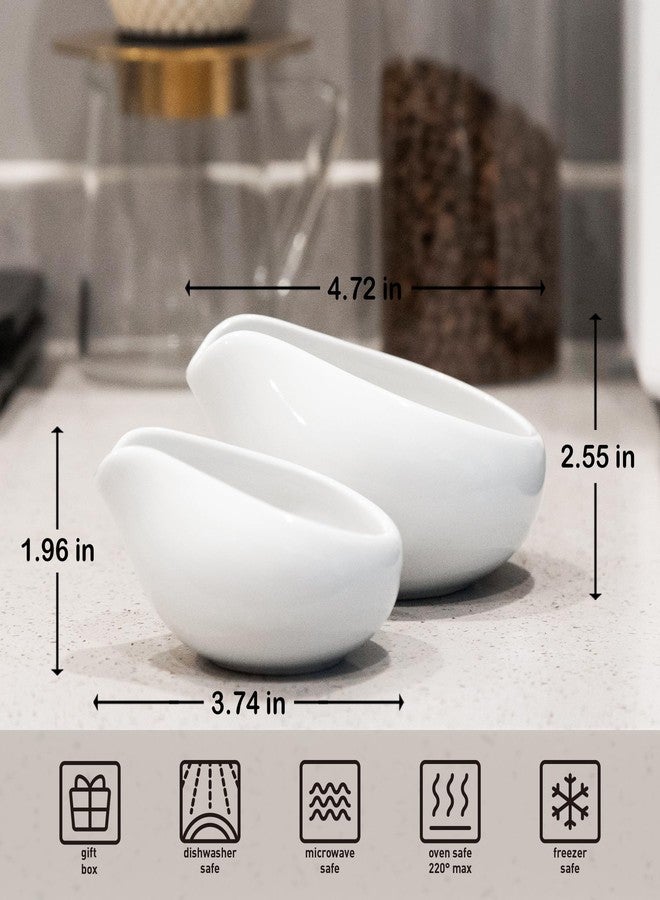 Loveramics 2-Pack Coffee Bean Dosing Cups by James Hoffmann, 30g-60g Capacity (White) - Image 2