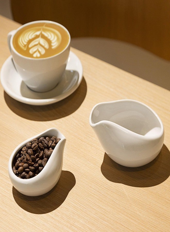 Loveramics 2-Pack Coffee Bean Dosing Cups by James Hoffmann, 30g-60g Capacity (White) - Image 4