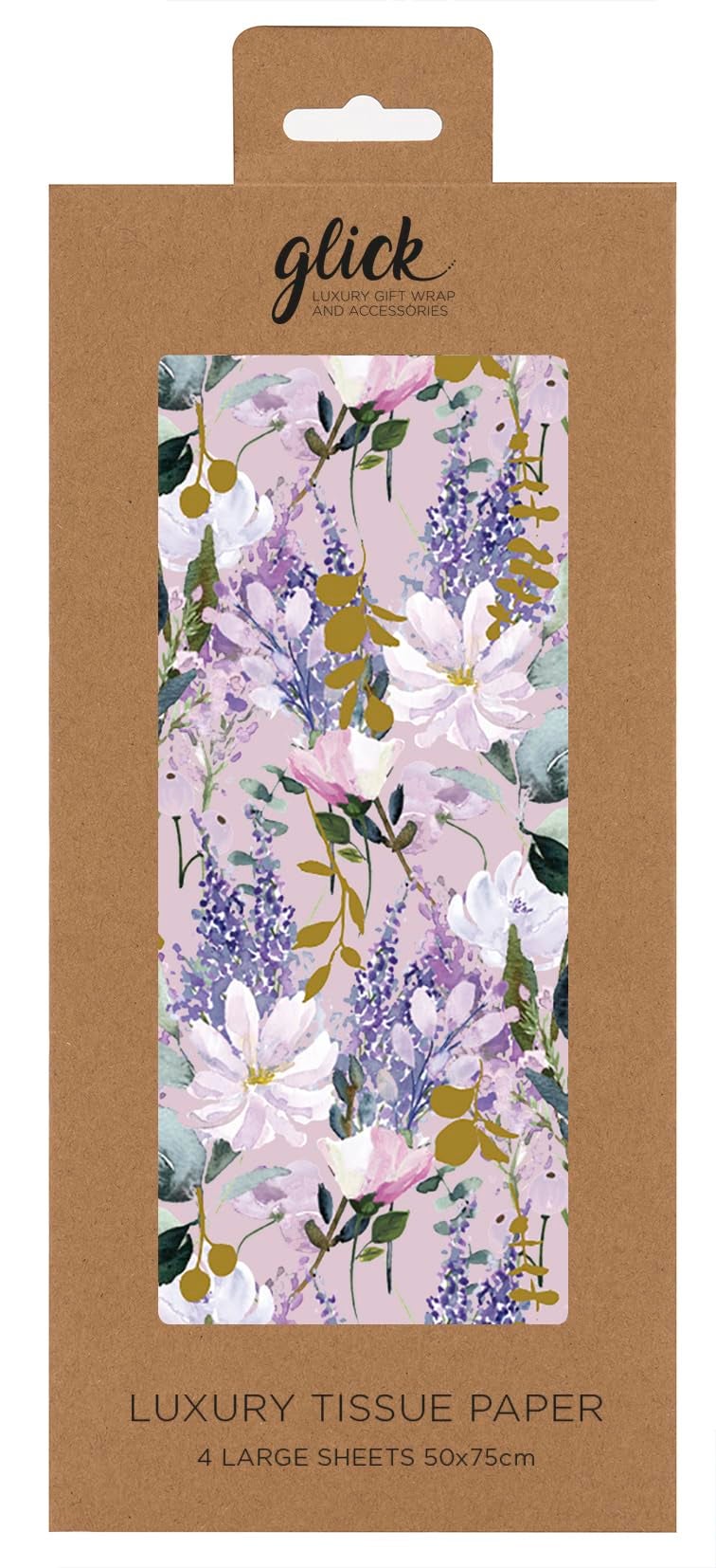 Glick Luxury Gift Wrap  Tissue Paper Buddleia