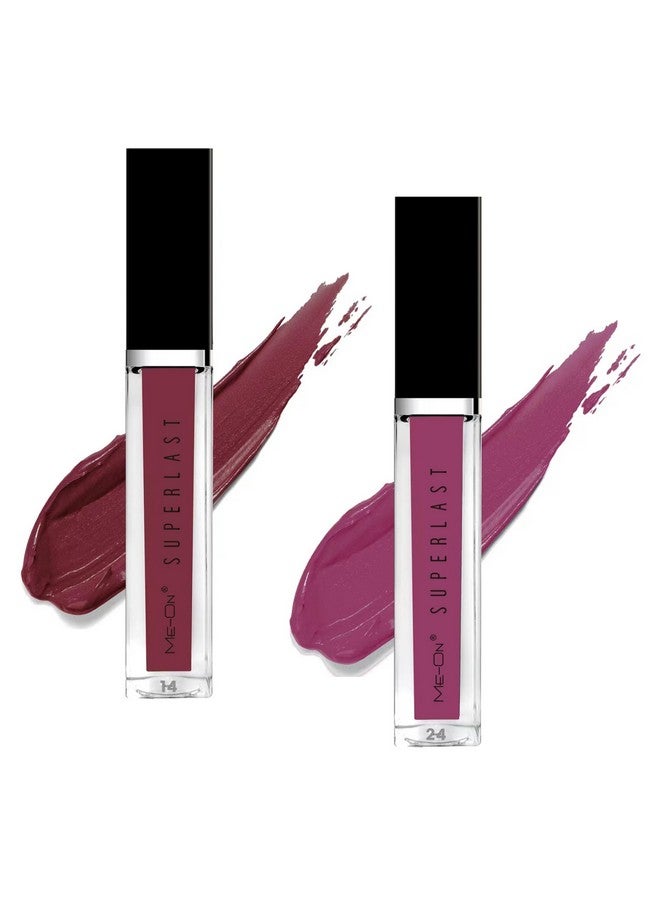 ME-ON Superlast Lip Gloss (Shade 14 & 24)