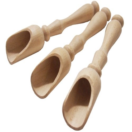 EFO Stylish Wooden Scoops (3x5 3/4" (14cm)) - Image 1