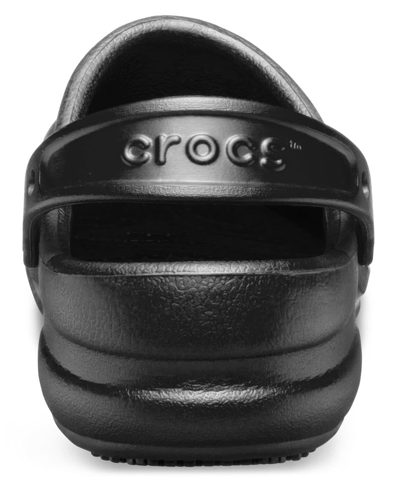 Crocs Unisex Adult Bistro Clogs, Slip Resistant Work Shoes, Black, 14 Women/12 Men - Image 2