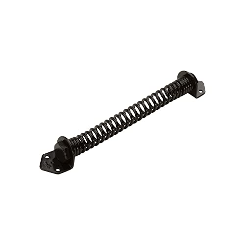 National Hardware N165-498 Door & Gate Spring, 11-Inches, Coated with WeatherGuard Protection, Black - Image 1