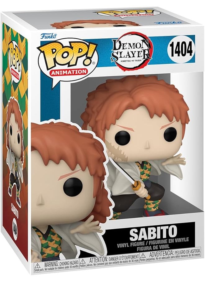 Funko Pop! - Animation Demon Slayer Sabito No Maskcollectable Vinyl Figure Gift Idea Official Merchandise Toys For Kids And Adults Model Figure For Collectors And Display - Image 1