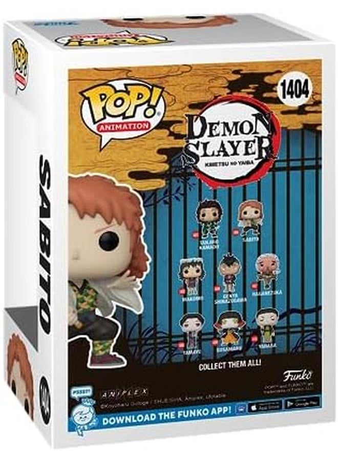Funko Pop! - Animation Demon Slayer Sabito No Maskcollectable Vinyl Figure Gift Idea Official Merchandise Toys For Kids And Adults Model Figure For Collectors And Display - Image 1