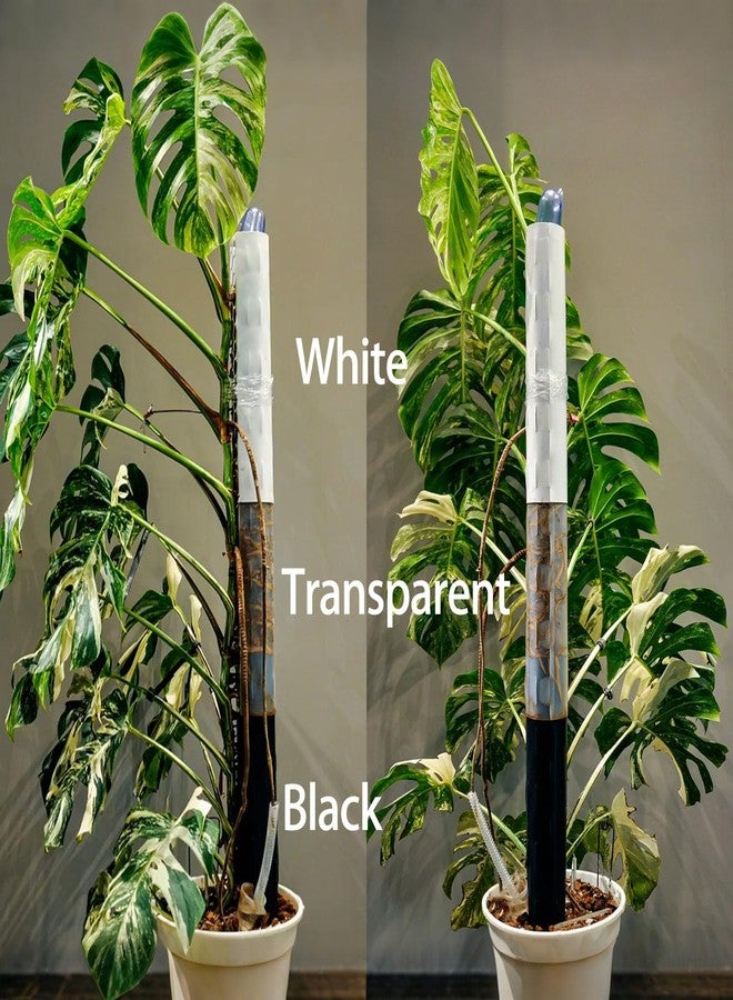 Haispring 8 Pcs 17 Inch Plastic Moss Pole for Plants Monstera,Designed Specifically for Climbing Plants, Stackable Plant Support for Indoor Plants - Image 5