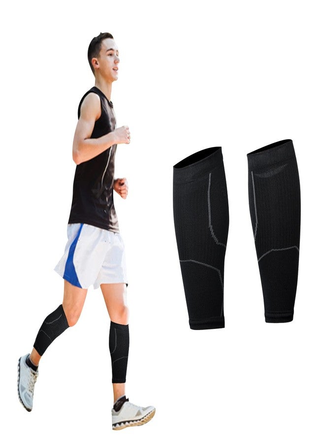 Luwint Kids Calf Compression Sleeve, Leg Support Sleeves Footless Socks for Running, Shin Splints, Pain Relief - Image 1
