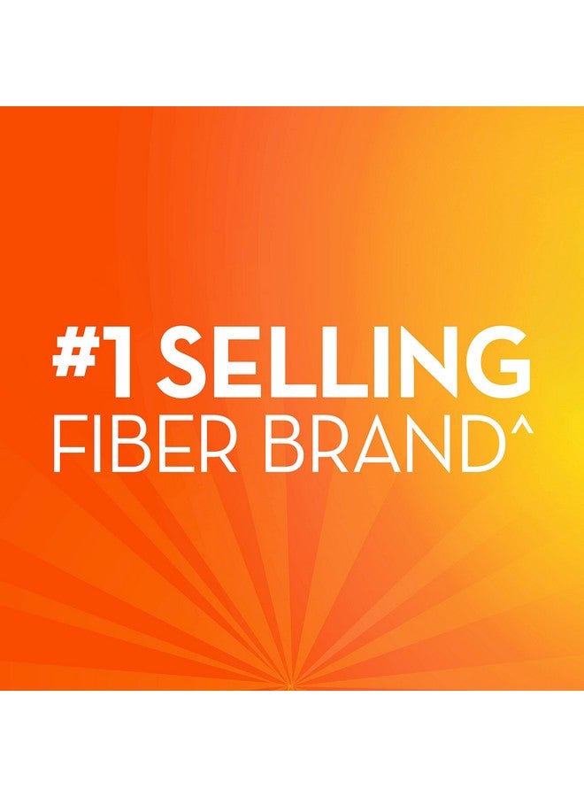 Metamucil Fiber Supplement Gummies Sugar Free Orange Flavor 5G Prebiotic Plant Based Fiber Blend 120 Count - Image 3