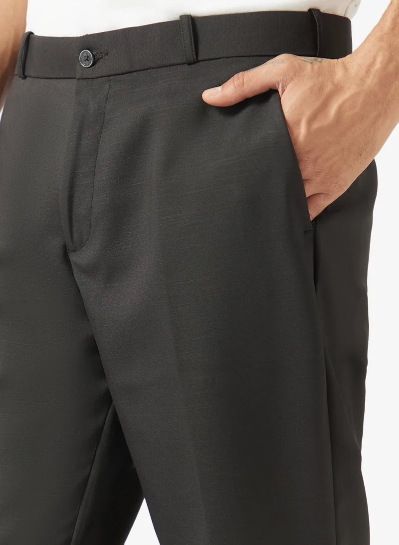 Robert Wood  Texttured Fabric Straight Fit for Men | Best Price UAE
