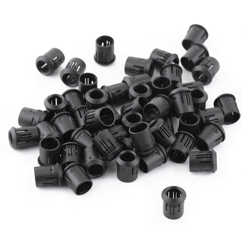 50Pcs 3mm LED Holder Plastic Bezel Mount for Light Emitting Diodes with High Temperature Resistant (8mm)