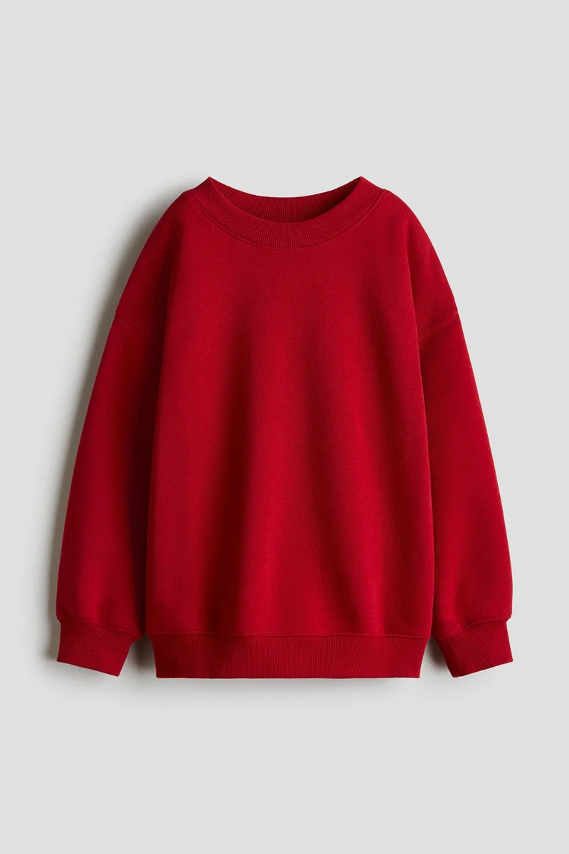 H&M Oversized crew-neck sweatshirt