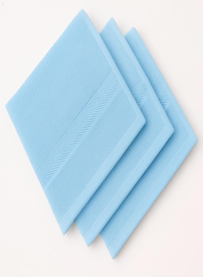 Dollar 100% Cotton Soft, High Absorben & Comfortable Face Towel 30 x 30 cm Face Towel (Pack of 3) - Image 1