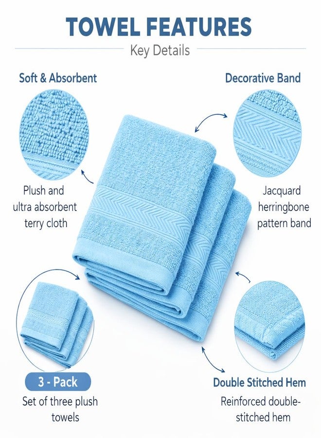 Dollar 100% Cotton Soft, High Absorben & Comfortable Face Towel 30 x 30 cm Face Towel (Pack of 3) - Image 5
