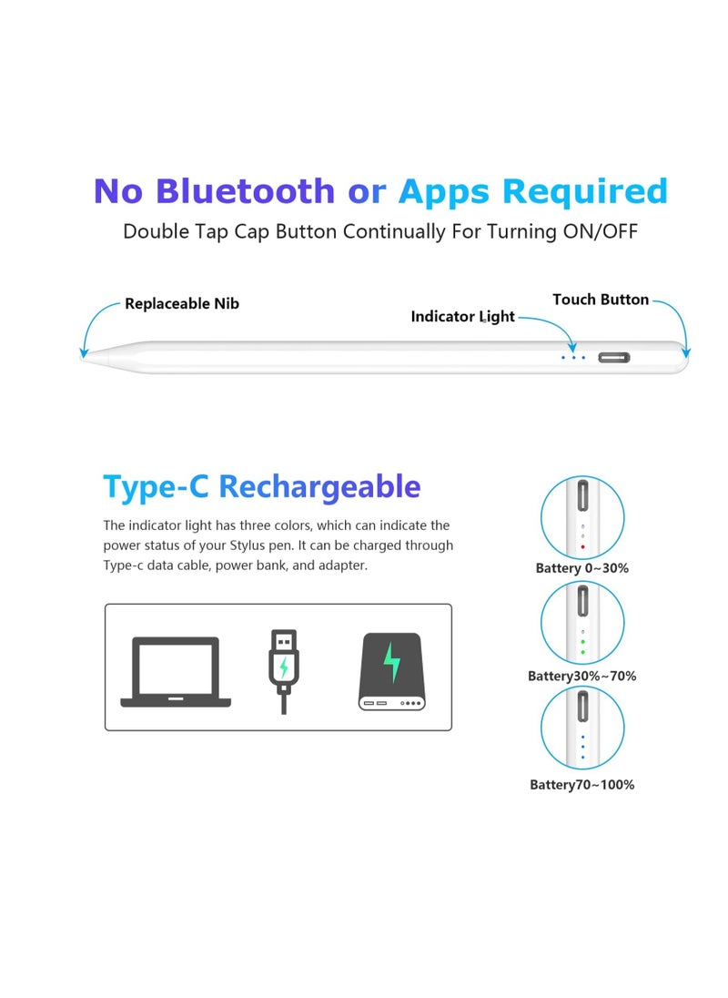Stylus Pen for iPad 9th & 10th Generation - Fast Active