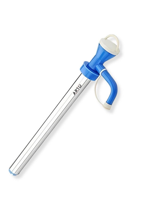 Arto Arto Manual Hand Pump for Oil, Fuel and Other fluids for Kitchen, Garage, Useful for 15 litres Tin Cans, Bottle Fuel Transfer, Oil Dispenser Pump (Stainless Steel)  - Image 1