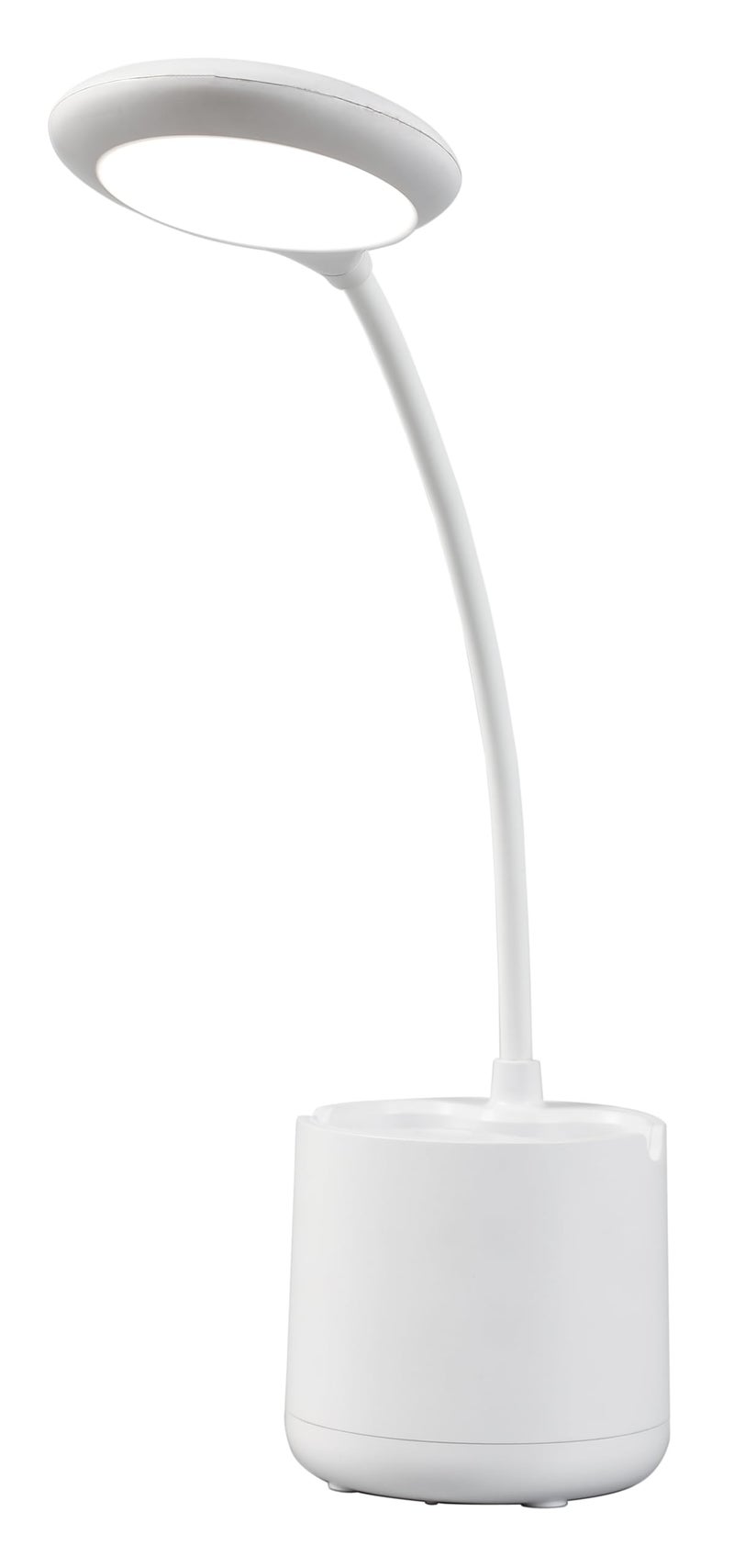 Havells Polycarbonate Moderna 5w LED Table Lamp |Rechargeable Desklight, 3 Dimming Modes with Brightness Control, White - Image 1